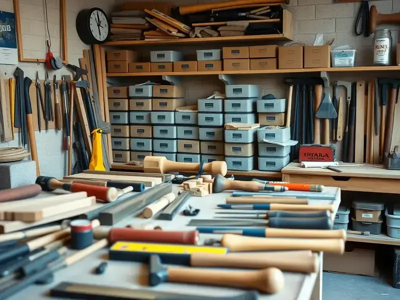 Masonry tools and equipment